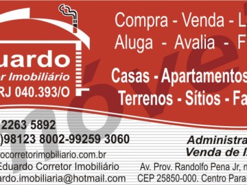Apartamento - Venda - Palhas - Paraíba do Sul - RJ